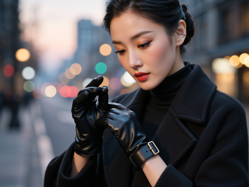 手套,皮质,冬季保暖,触屏功能